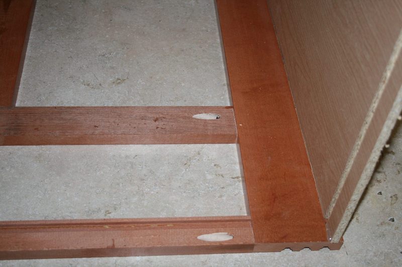 Pennwest Homes Custom Cabinets Back Screw